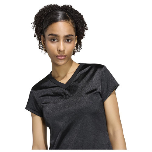 Adidas Γυναικεία κοντομάνικη μπλούζα Seasonal Essentials Satin T-Shirt
